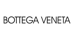 The image displays a logo with the text BOTTEGA VENETA prominently featured, accompanied by the word VENTA in smaller font size beneath it. The logo is set against a gradient background that transitions from light to dark grey.