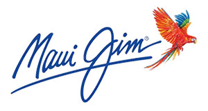 The image displays a logo with the text Maui Gems in stylized lettering, accompanied by a colorful bird graphic above the text.