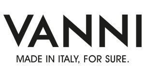 The image displays a logo with the text VANNI in bold, capital letters, followed by a tagline that reads MADE IN ITALY FOR SURE. Below the logo is a sentence that states made in italy for sure, suggesting the brand s origin and commitment to quality.